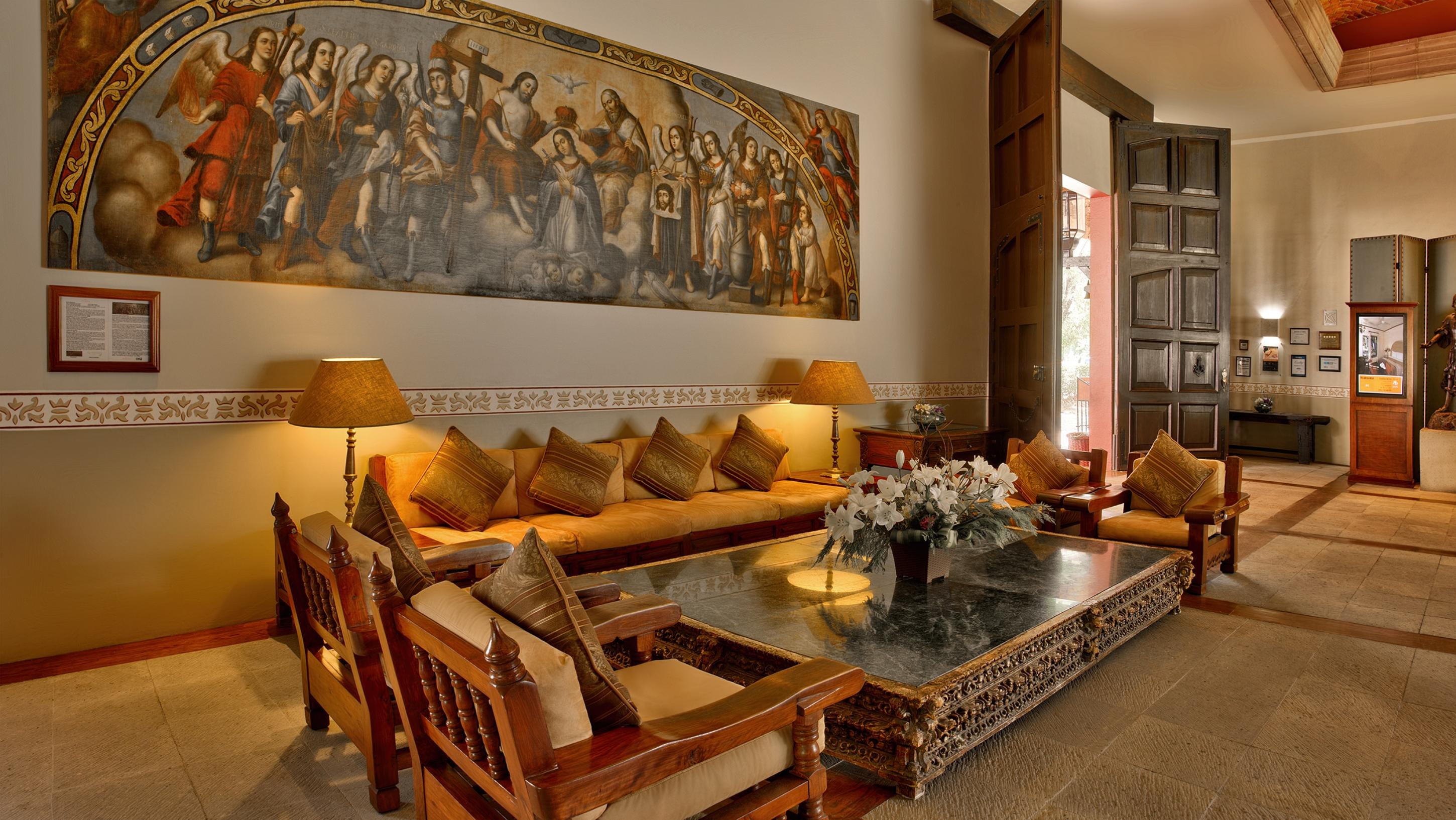 فندق هاسيندا جوريكا من بريساس كويريتارو المظهر الخارجي الصورة The living room